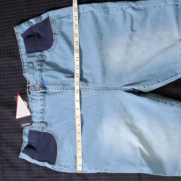 Boohoo Maternity under the bump skinny jeans sz 12 - Picture 12 of 14